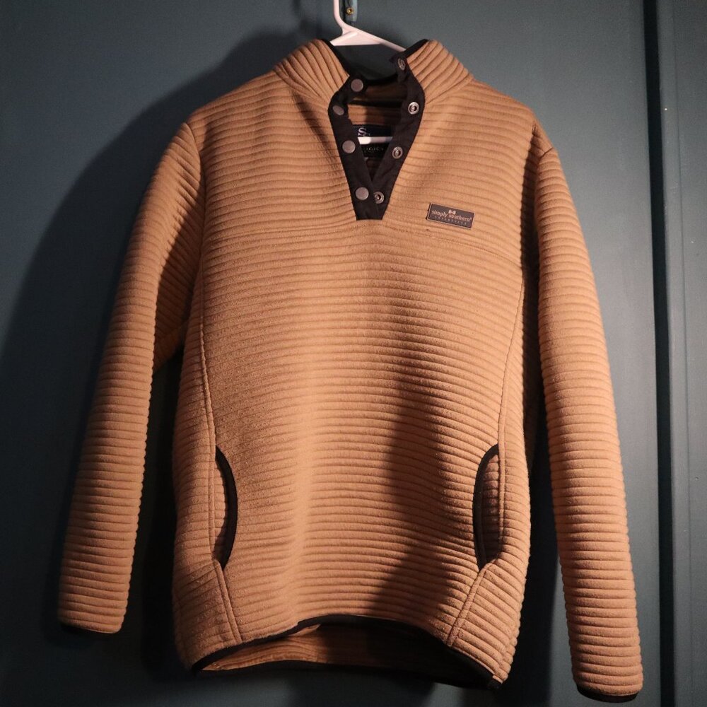 Simply Southern Mocha Pullover sz M